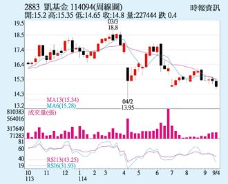 凱基金 業務穩健挹注