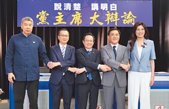 羅智強：黨魁要有情義行動力強鄭麗文：藍白合不能靠密室協商張亞中：團結沒有理念只是分贓蔡志弘：把自己當成任務型主席郝龍斌：對等尊嚴對話並非舔共