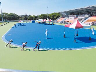 迎全運會 雲林滑輪溜冰場啟用