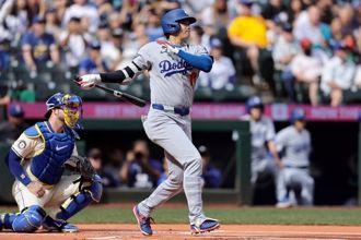 MLB》大谷歷史性第55轟！改寫生涯與道奇紀錄 柯蕭搶下最後一勝