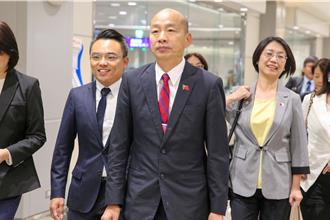 韓國瑜歸國談訪日三感動   盼國會外交走出國際孤兒困境