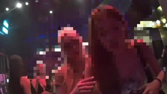 信义区夜店散场爆衝突！　台港7男女ATT电梯口全武行