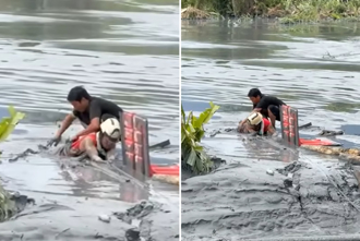 72岁翁游泳逃出泥流自救 Cheap惊嘆难度：花莲水行侠？
