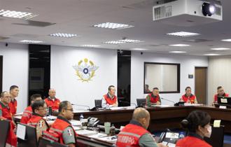 顧立雄主持災害管制會議 落實救災官兵照顧