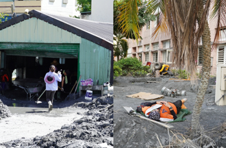 法網紅救災戴墨鏡、穿綠背心被酸　澄清苦衷「不是為了表演」