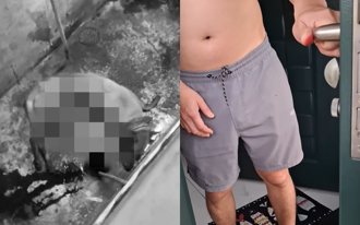 長棍綁刀刺死鄰居愛犬！動保人士登門質問    他冷回：就接受法律制裁啊