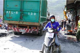 花蓮洪災農業部出招 「送餐摩托車」3路線直送便當到家