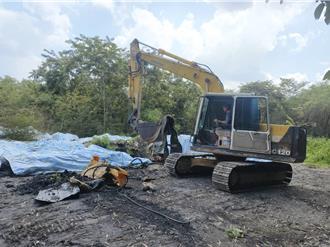 高雄馬頭山地主進場清運廢棄物 地方將組監督小組緊盯環保局