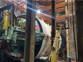 桃園捷運綠線加速 第5台潛盾機八德啟動