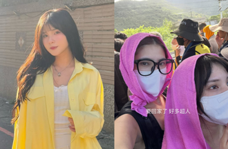 啦啦隊女神當鏟子超人 「全身是土、起水泡」忍痛吐動機