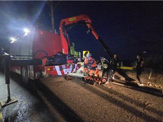 舊蘇花騎士疑自撞護欄墜崖 傍晚尋獲已死亡