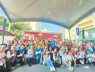 中和土地公遶境 侯盼捷运如期完工