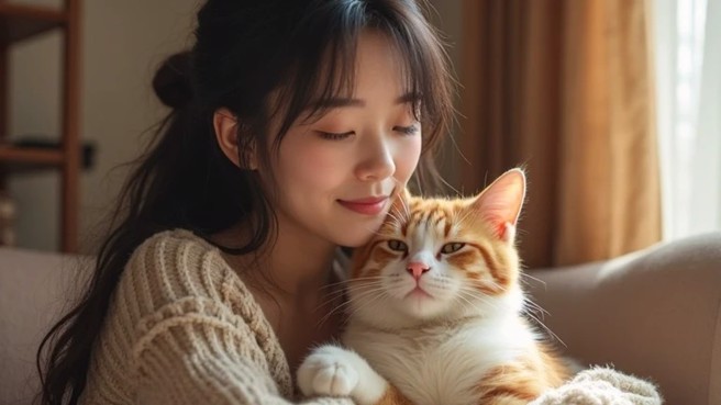 一名女子在獨自照顧生病父母，父母過世後，手足卻只是忙著平分家產，如今她決定立下遺囑，將來把所有財產捐給動保團體。（示意圖、與本案無關／AI生成）