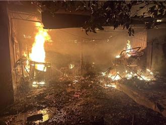 台中神岡三合院暗夜火警　高中生睡夢中驚醒急逃