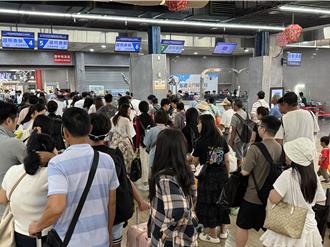 大陸十一長假首日 金門小三通逾4千人入境熱鬧滾滾
