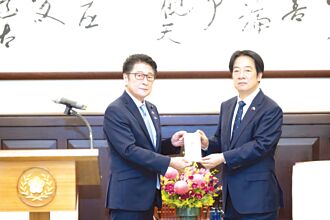 賴清德：台日打造民主非紅供應鏈