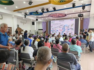 大樹居民全面反對高屏二快 呼籲另覓替代路線