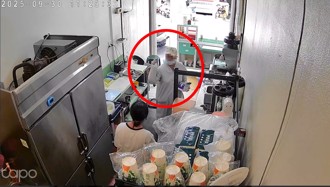 比丘尼化緣遭拒「瞬間爆氣」 作勢打人狂嗆：囂張什麼