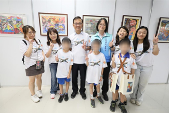 松山機場變身藝廊！北巿特教生「藝起飛翔」聯展 讓夢想啟航