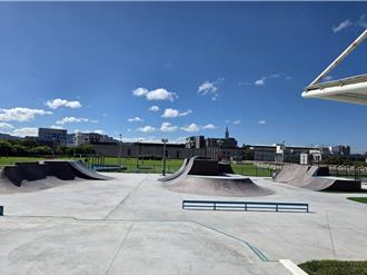 內湖休閒運動公園翻增極限運動場 李四川：國手都在這訓練