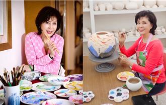 白嘉莉高雄開藝術展 繪畫40年拋重大改變：最後一次了