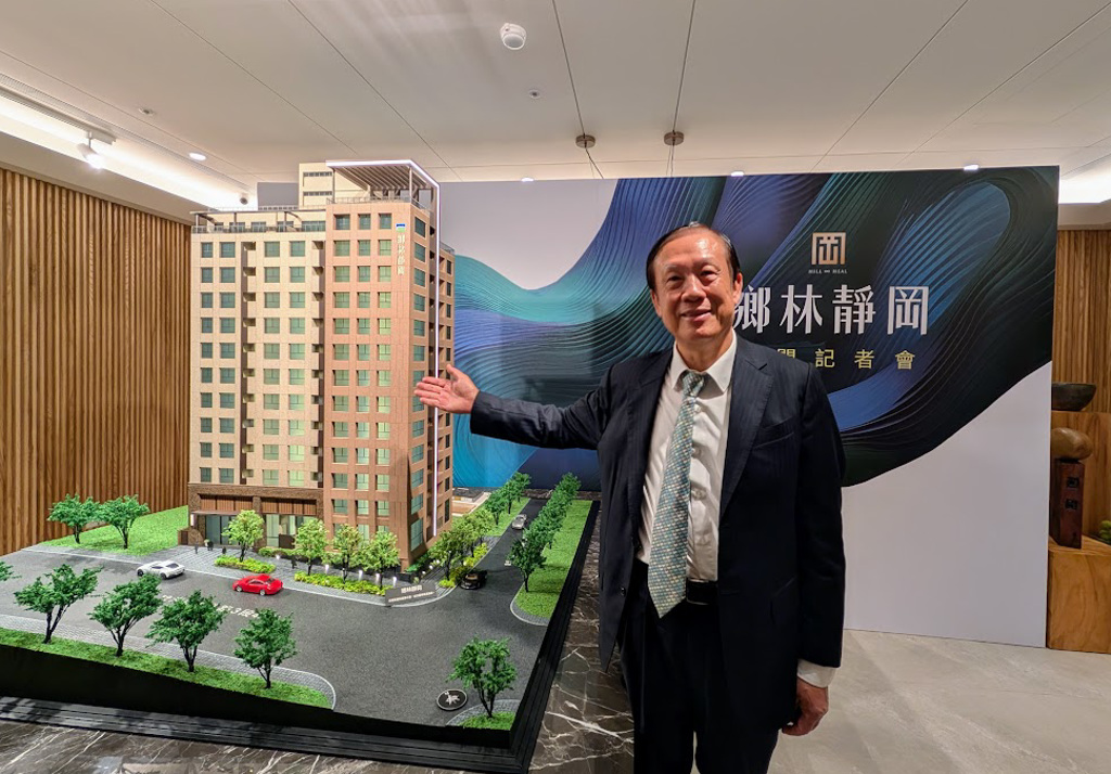 鄉林集團董事長賴正鎰表示，輝達新總部將促使台灣AI產業發展，帶動北市商辦、廠辦市場進入高成長新階段。(圖/葉思含攝)