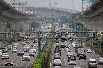 中秋连假首日国道就塞了 地雷路段一次看