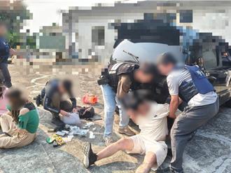 抓到了！狡猾男女帶大量毒品躲苗栗 中壢、通霄警聯手逮人