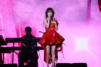 RV Wendy世巡首站台北红洋装开唱 萌秀中文承诺「会再来」