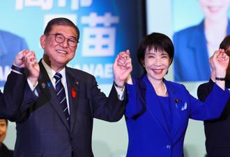 快訊》高市獲選自民黨魁將成日本第一位女首相 全靠麻生力挺