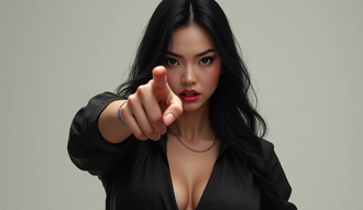 直播比「七」手勢暗示前老闆有槍　女主持人判賠16萬