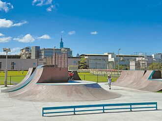 內湖休閒公園翻新 增極限運動場