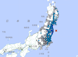 日本福島近海半夜地震規模5.7 「以為電車駛過」東京搖晃