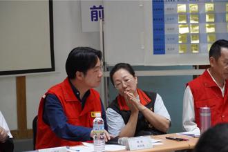 賴清德、花蓮縣長徐榛蔚同框氣氛和諧 沈富雄這樣解讀