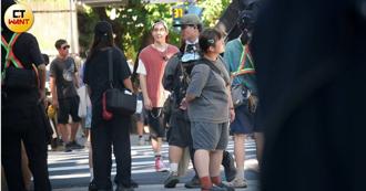 直擊》「Sega老師」陳彥嘉街邊拍戲　瞪大雙眼充滿驚悚氣氛