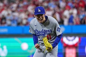 MLB》大谷、朗希合體首勝險些被毀？日媒質疑道奇第9局調度