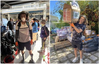 吳鳳結束救災離開光復鄉　見在地人月台舉牌鞠躬謝「鏟子超人」