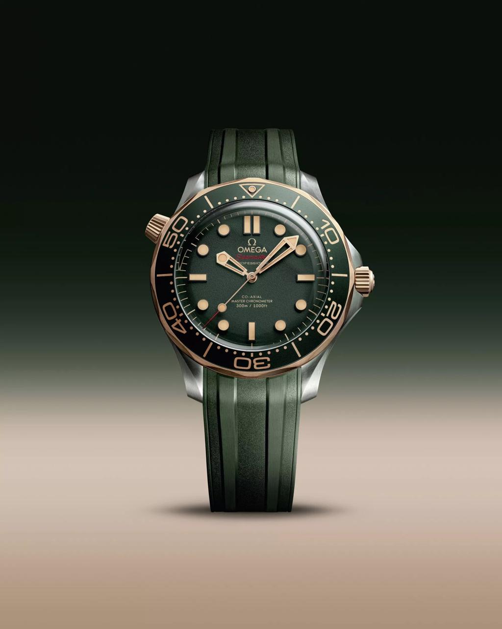 OMEGA海馬系列潛水300米腕表。（OMEGA提供）
