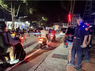 非法改管噪音車別想跑 霧峰警今年度通報破7000件