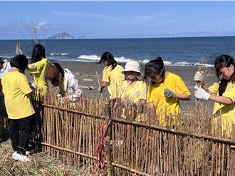 守護宜蘭海岸 林保署聯手5校師生 打造綠色防線