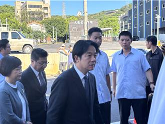 桃園救災英雄敗血症不治 賴清德、何志偉前至靈堂慰問