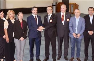 來台參加國慶大典  巴拉圭議長：沒人能打破台巴情誼