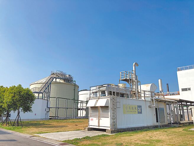 外埔绿能生态园区2024年全年发电量，可供应805户一般家庭1年用电量。（台中市环保局提供／陈淑娥台中传真）