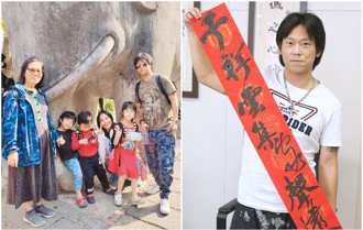 顏正國生前靠賣字養3孩　妻吐「錢快花完」催動筆