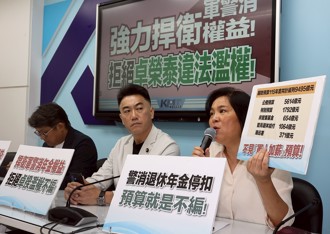 游毓蘭專欄》拒編預算 踐踏軍警消