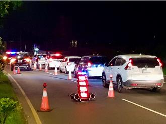 龙潭警10月加强酒驾执法 车祸受伤事故下降