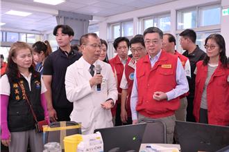 卓榮泰再赴光復視察：重建規模200億起跳「不夠可再加」