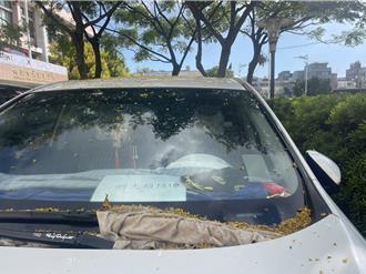 超瞎！自製偵防車字樣、刑事警帽 長期佔用車位 大園警分局駁斥