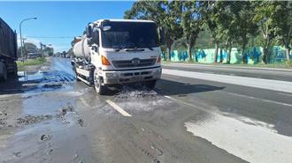 花蓮災後水溝清淤困難 雲林高壓沖吸清溝車即刻馳援