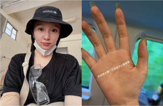 筱崎泫投入花莲救灾被酸「戴水晶甲做粗工」 本尊傻眼亲回